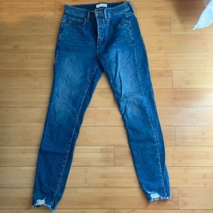 Loft jeans size 26/2 (high waist skinny)